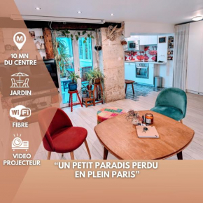 ღ Le Jardin Parisien Calme avec Terrasse et Wifi ღ